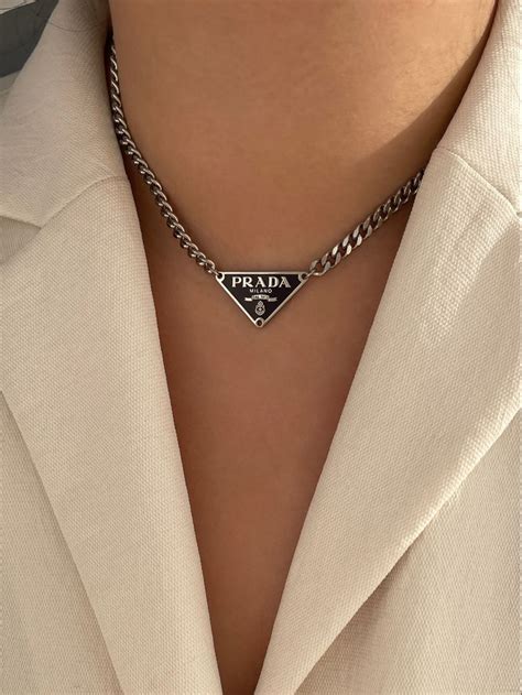 prada necklace red|prada necklace for women.